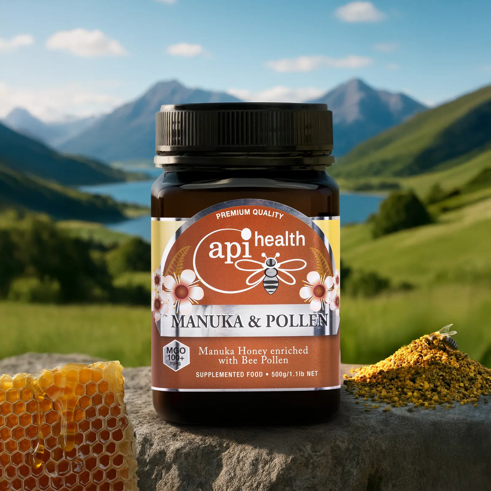 Bee Pollen Honey